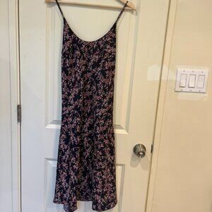 Floral Rag & Bone Silk midi slip dress